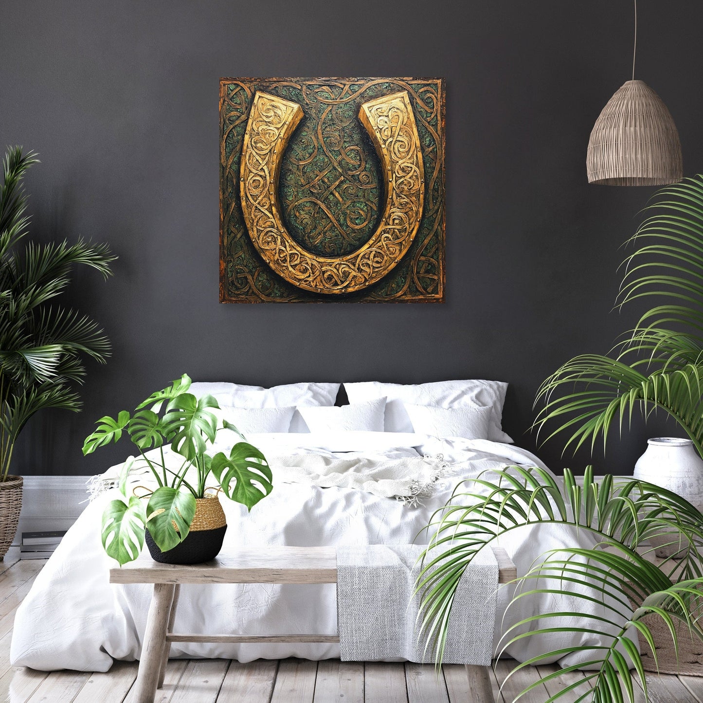 Golden Horseshoe Canvas