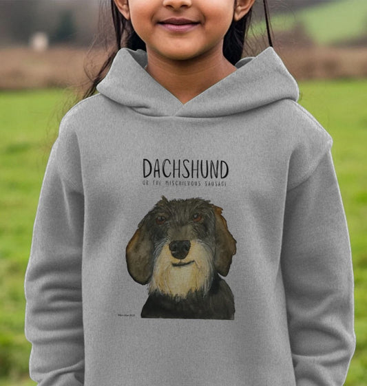 Mischievous Wire Haired Sausage Hoodie – Snuggles, Sass & Sustainability!