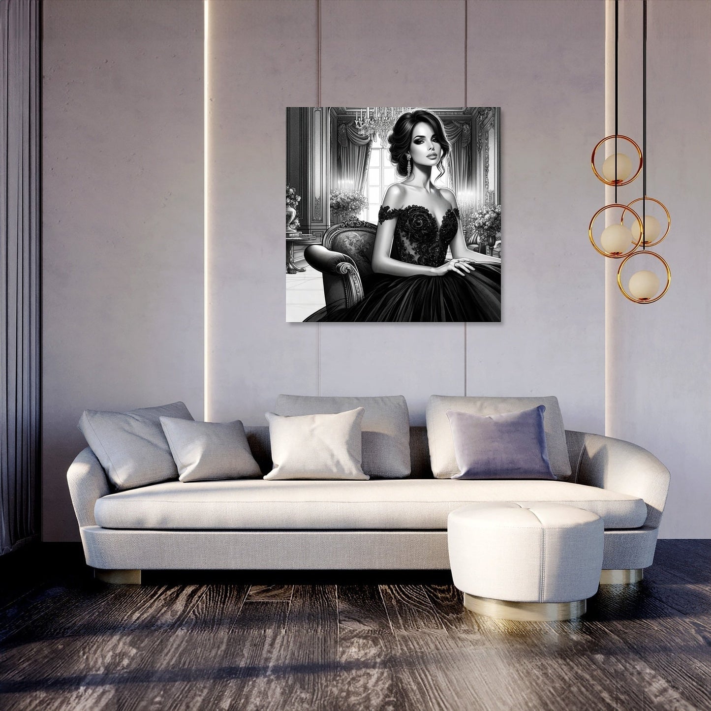 Opulent Elegance Canvas