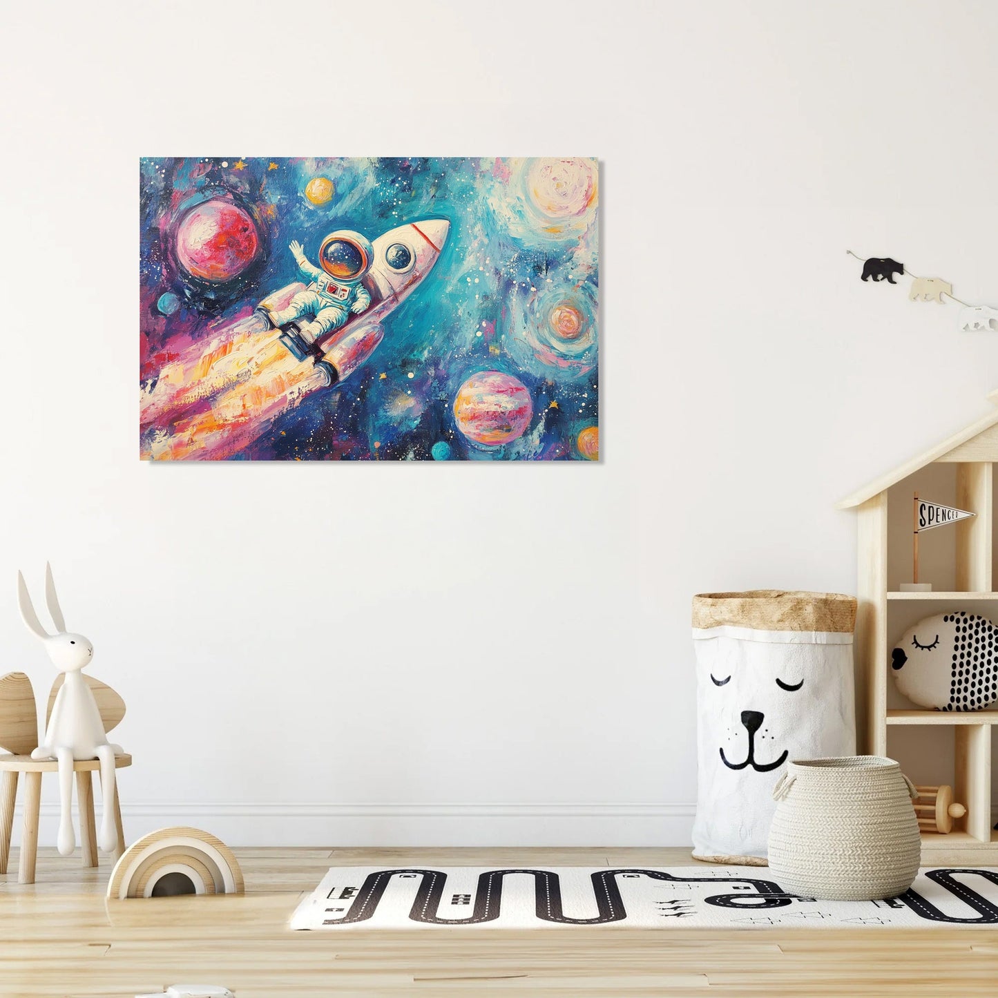 Astronaut Adventure Canvas