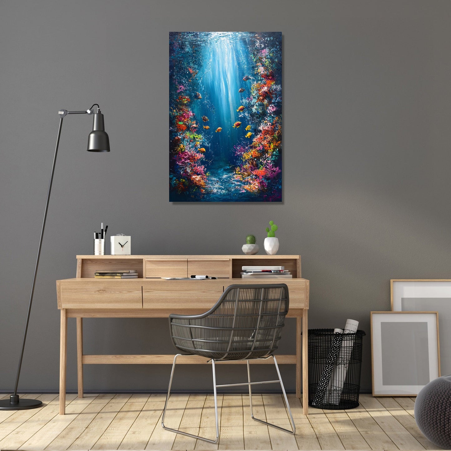 Vibrant Reefs Canvas