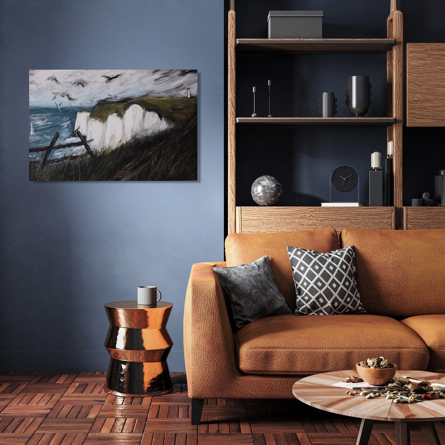 Flamborough Head Coast Canvas