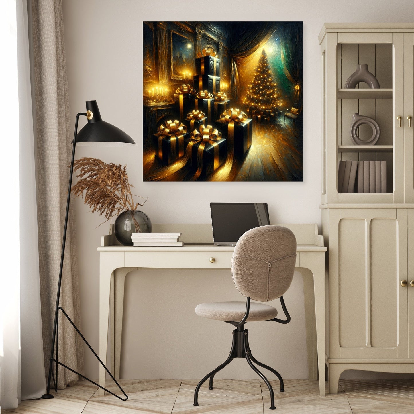 Midnight Christmas Memory Canvas
