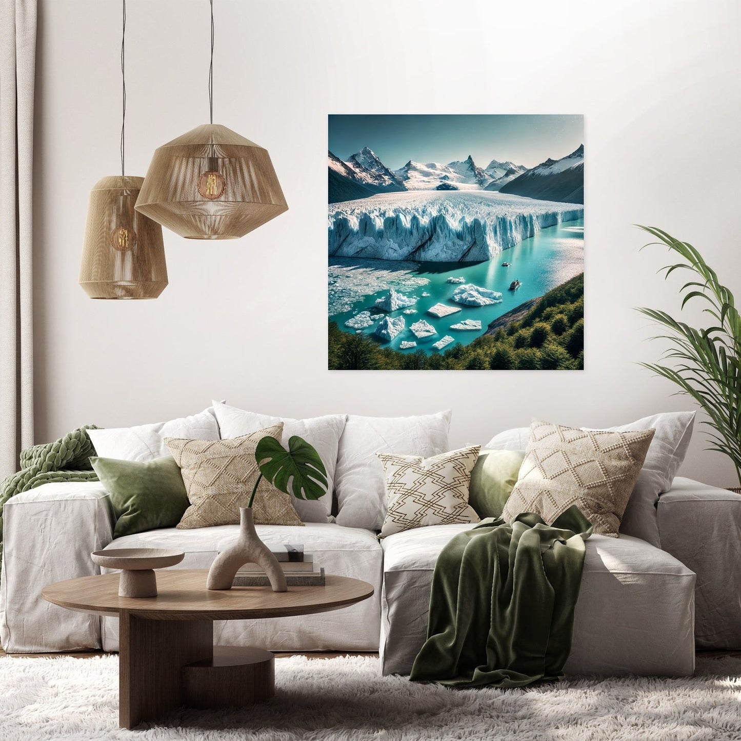 Patagonian Glacier Canvas