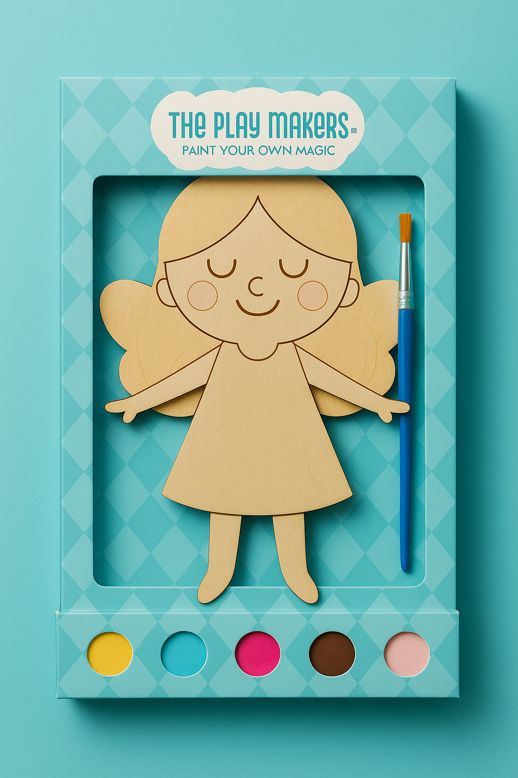 Paint-Your-Own Fairy Kit – 22cm Create any fairy perfect for party favours and stocking fillers