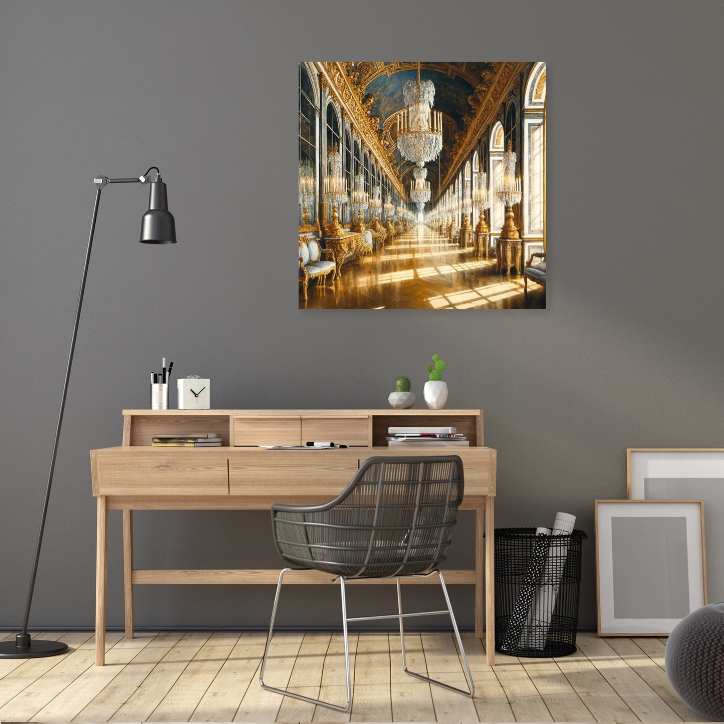 Hall of Mirrors Versailles Paris Canvas