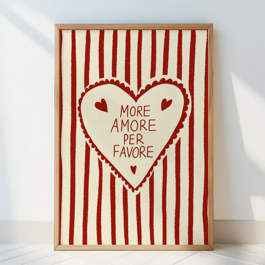 More Amore Print