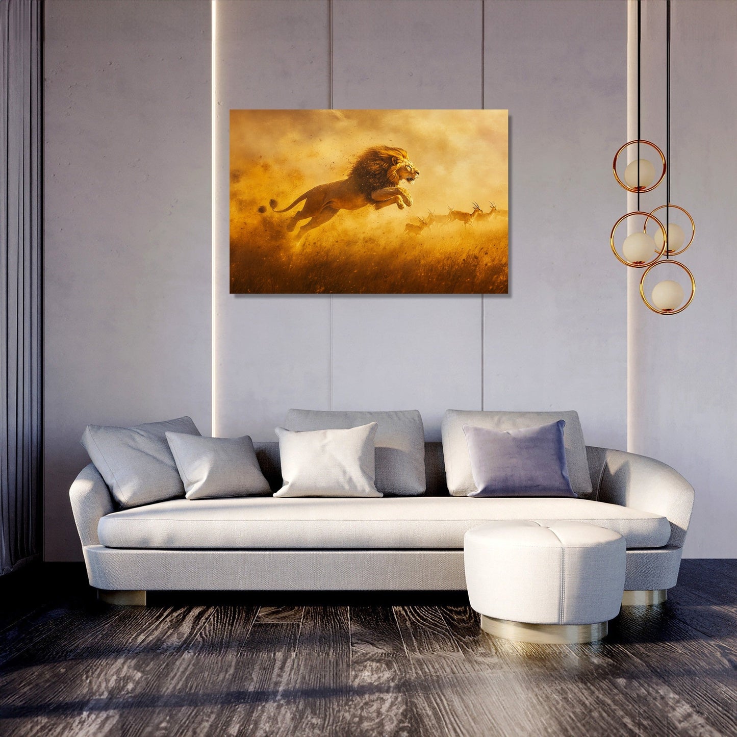 Lion’s Leap Canvas