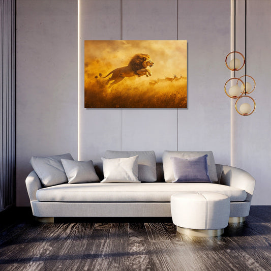 Lion’s Leap Canvas