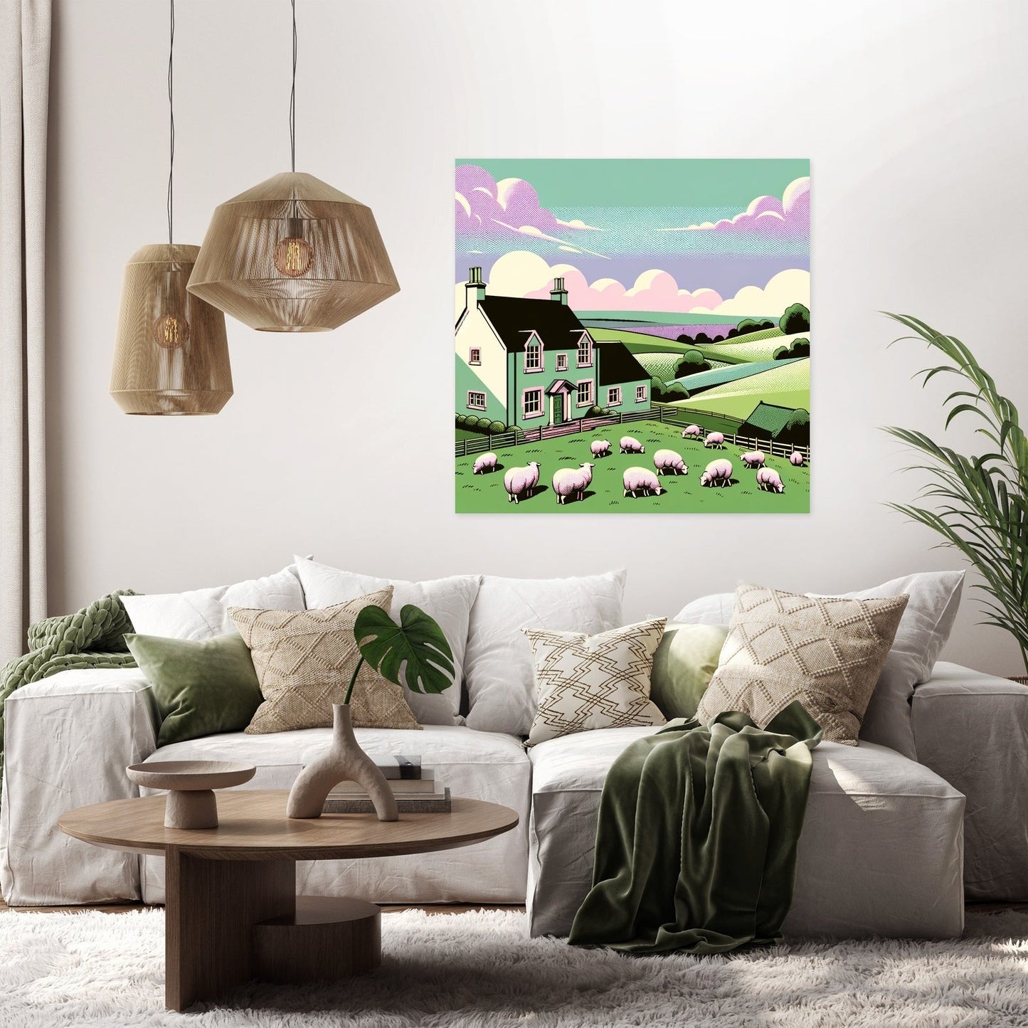 Farmhouse Tranquility Canvas