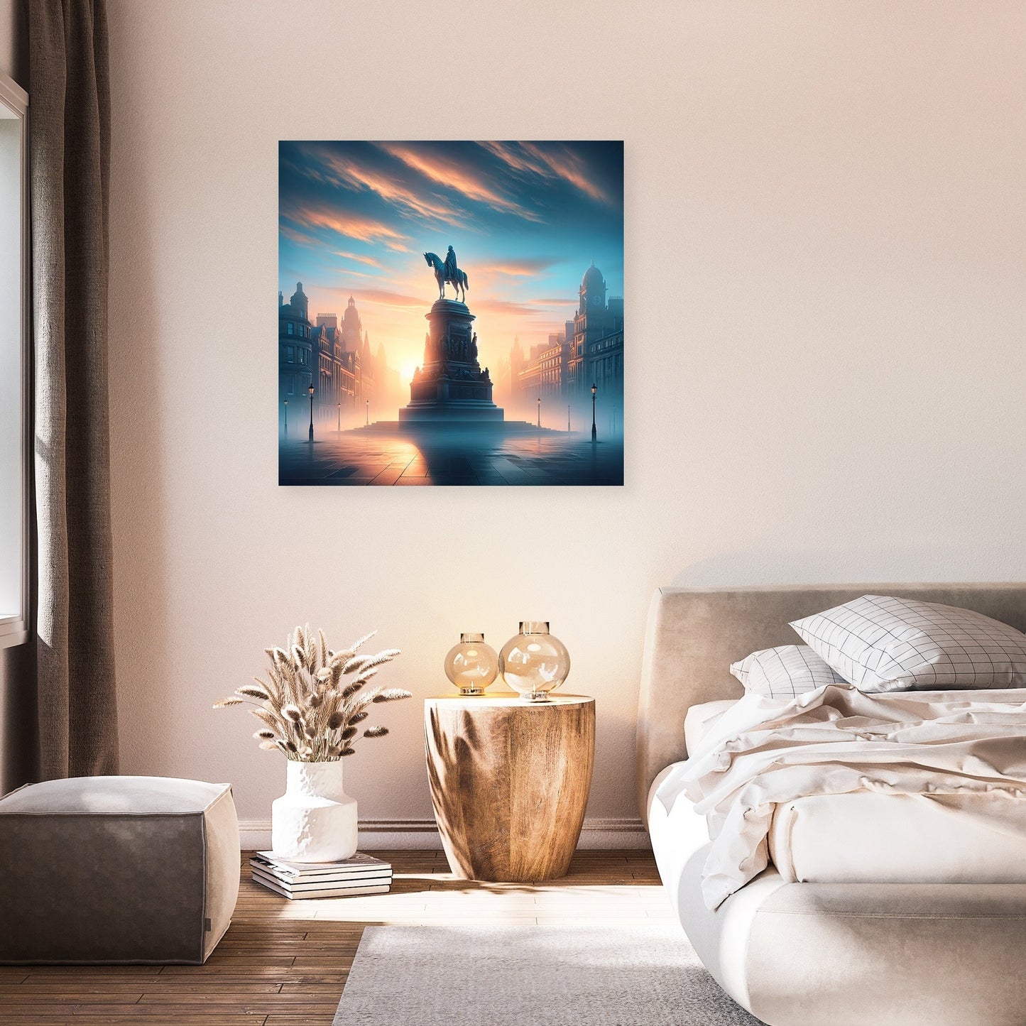 Dawn at Grey's in Newcastle Canvas
