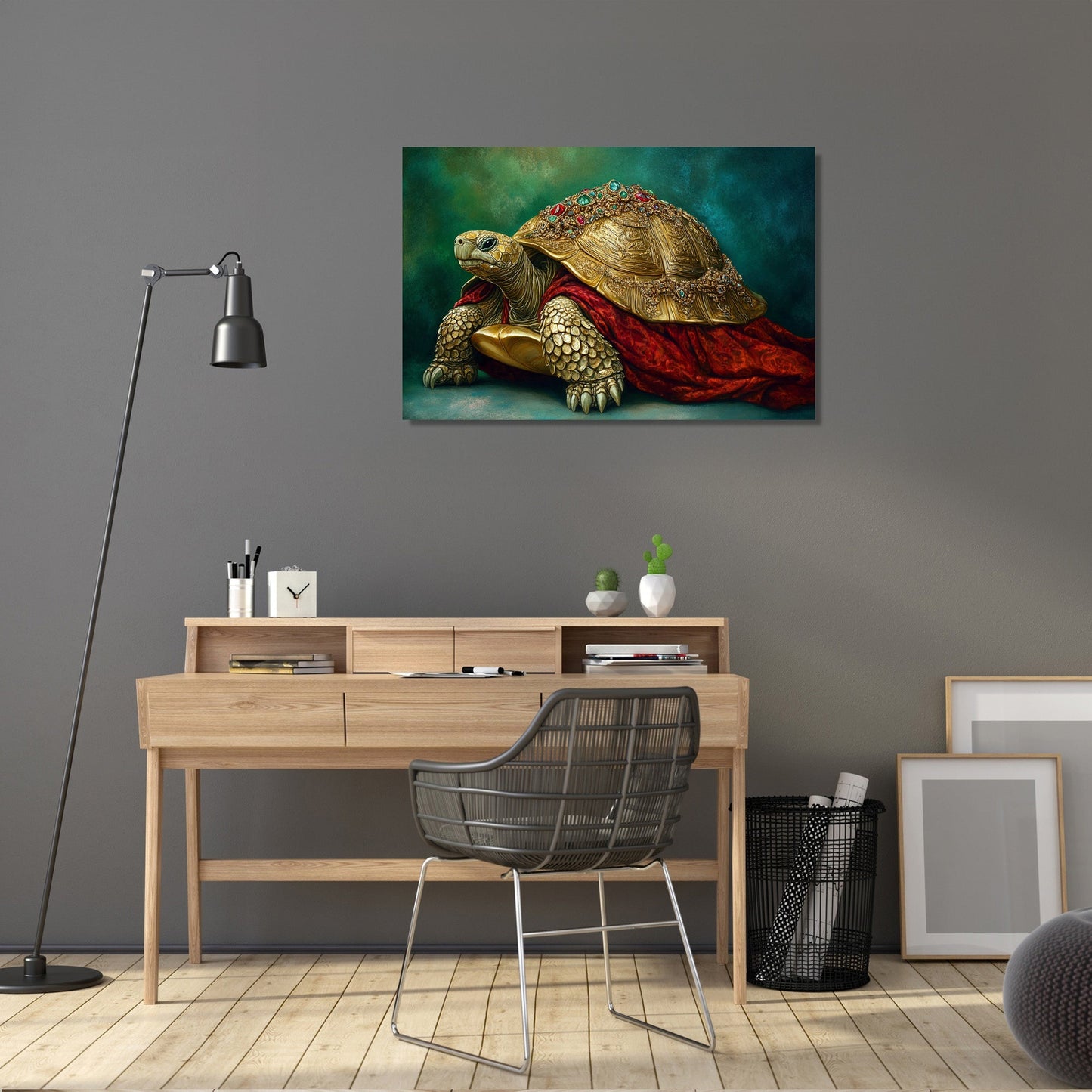 Royal Tortoise Canvas