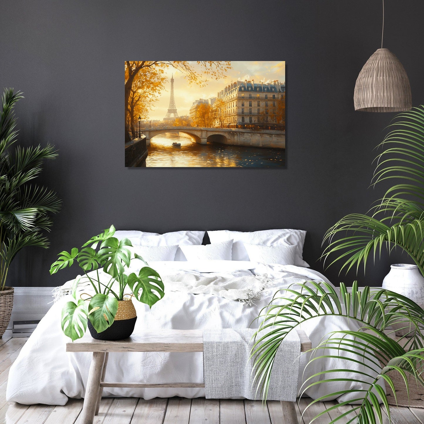 Parisian Harmony Canvas