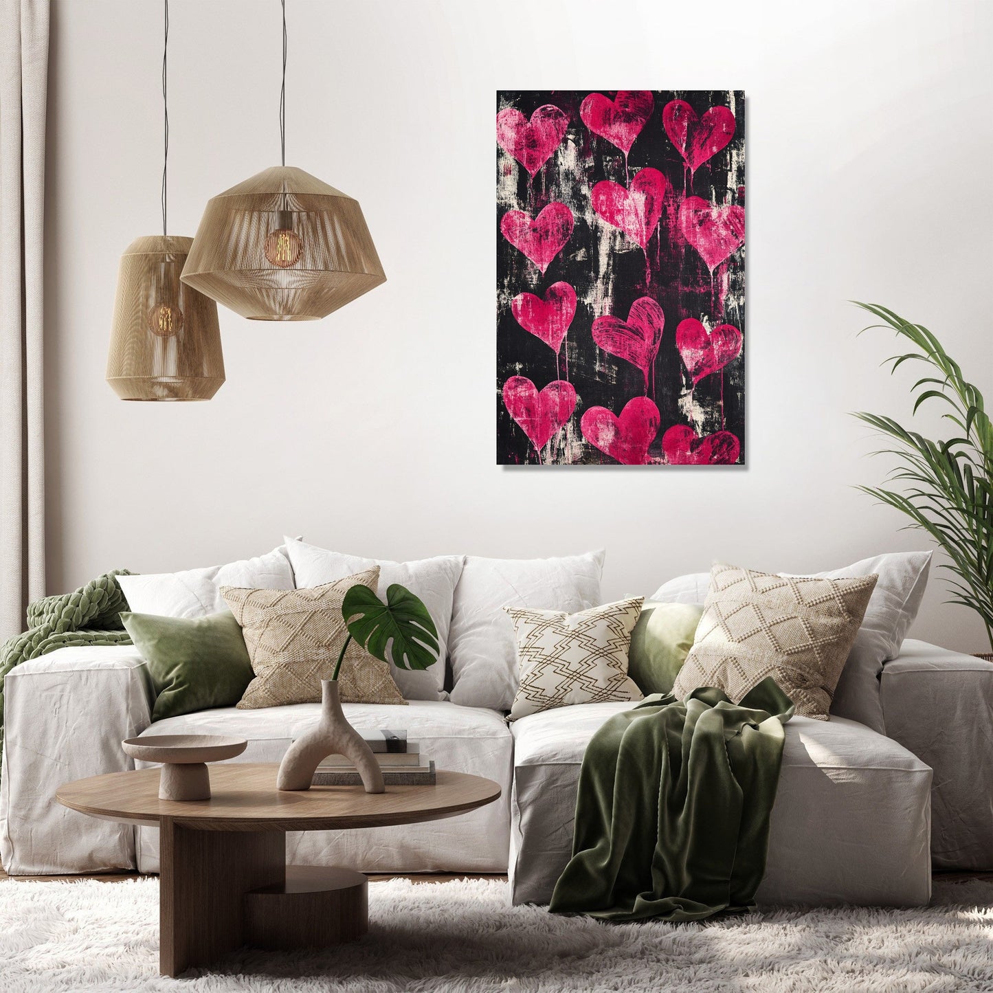 Bold Heart Canvas