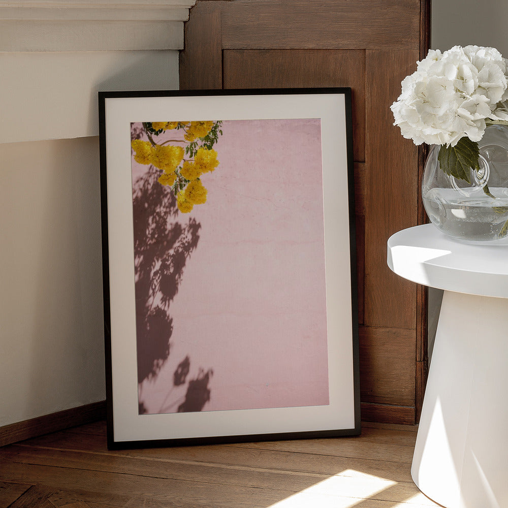 Yellow and Pink Mexico Print