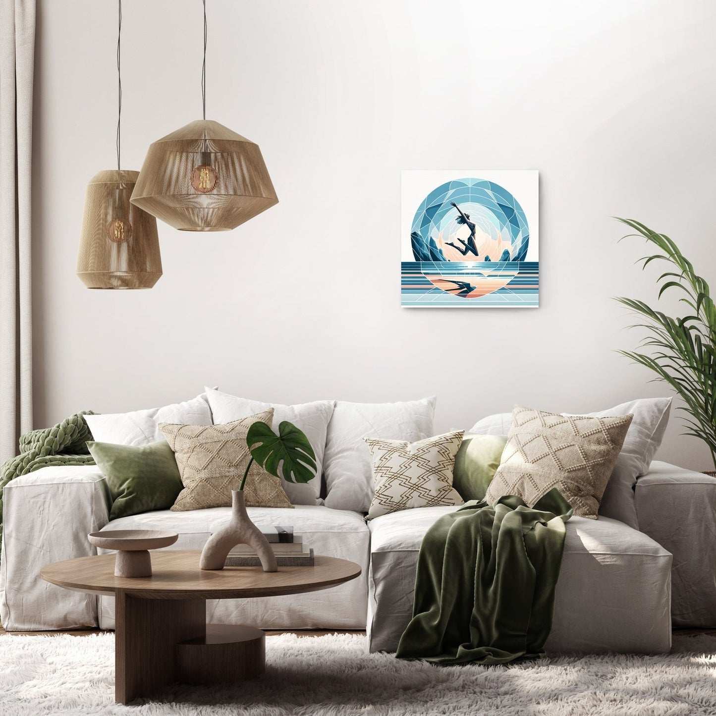 Tranquil Strides Canvas