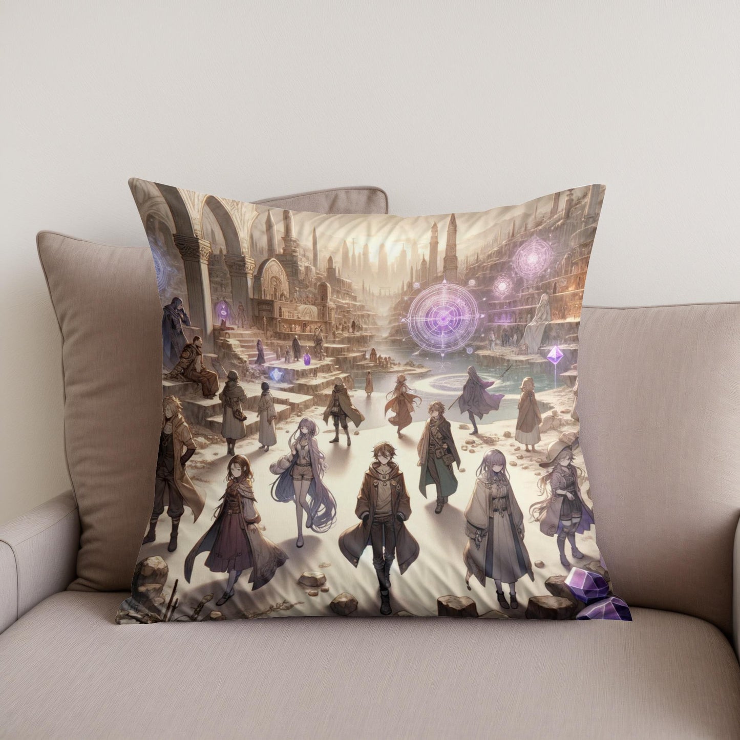 Reincarnation Chronicles Cotton Cushion