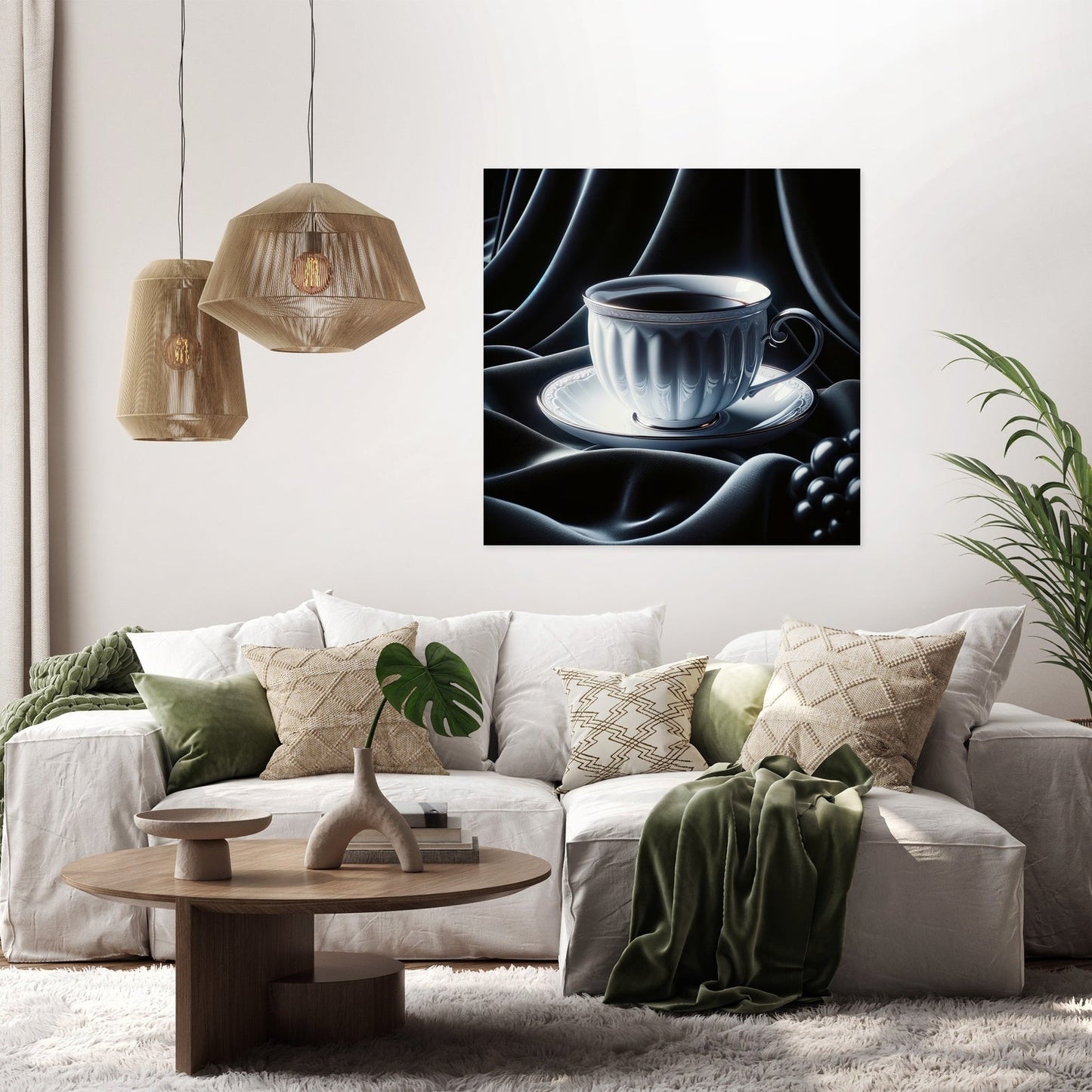 Porcelain Reflections Canvas