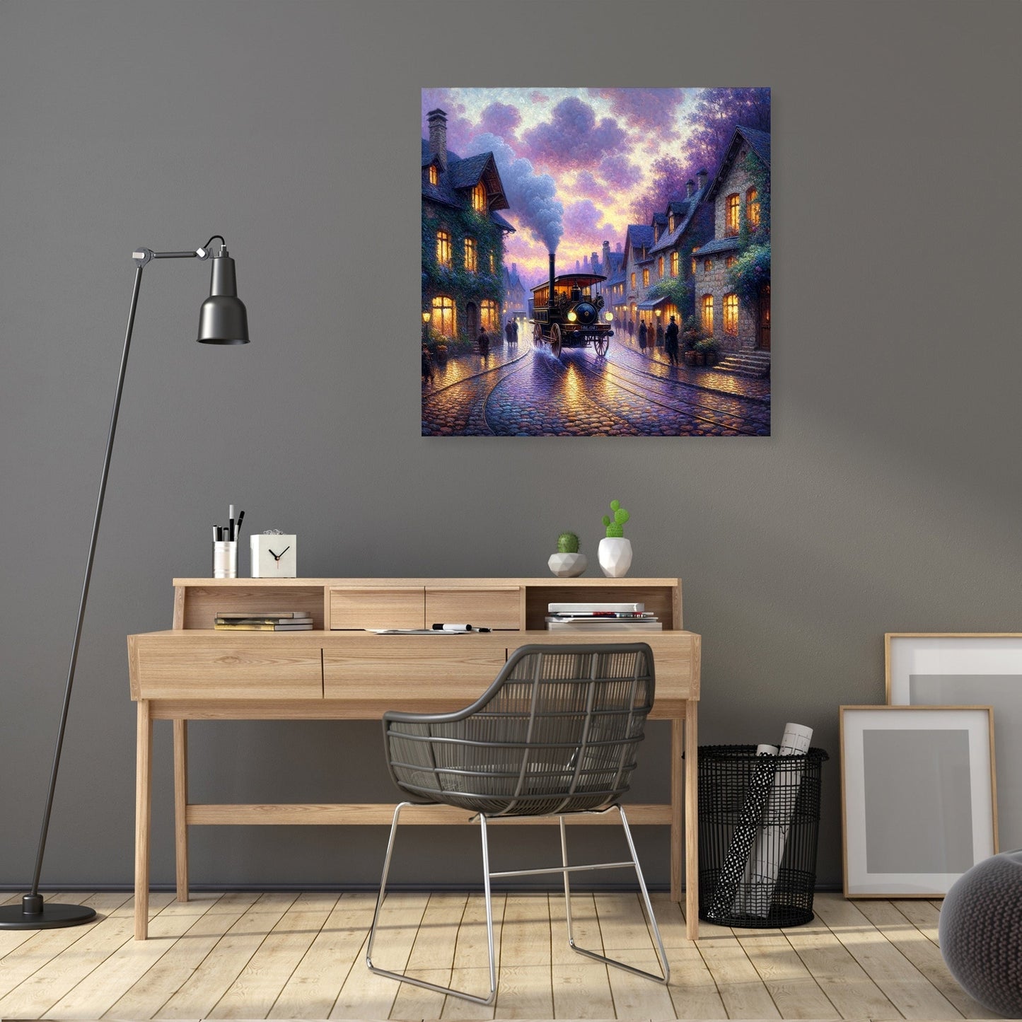 Steam Era Serenity Canvas