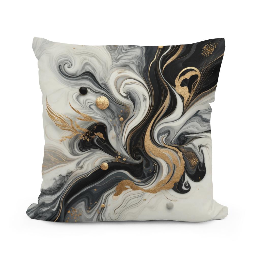 Marble Glamour Cotton Cushion