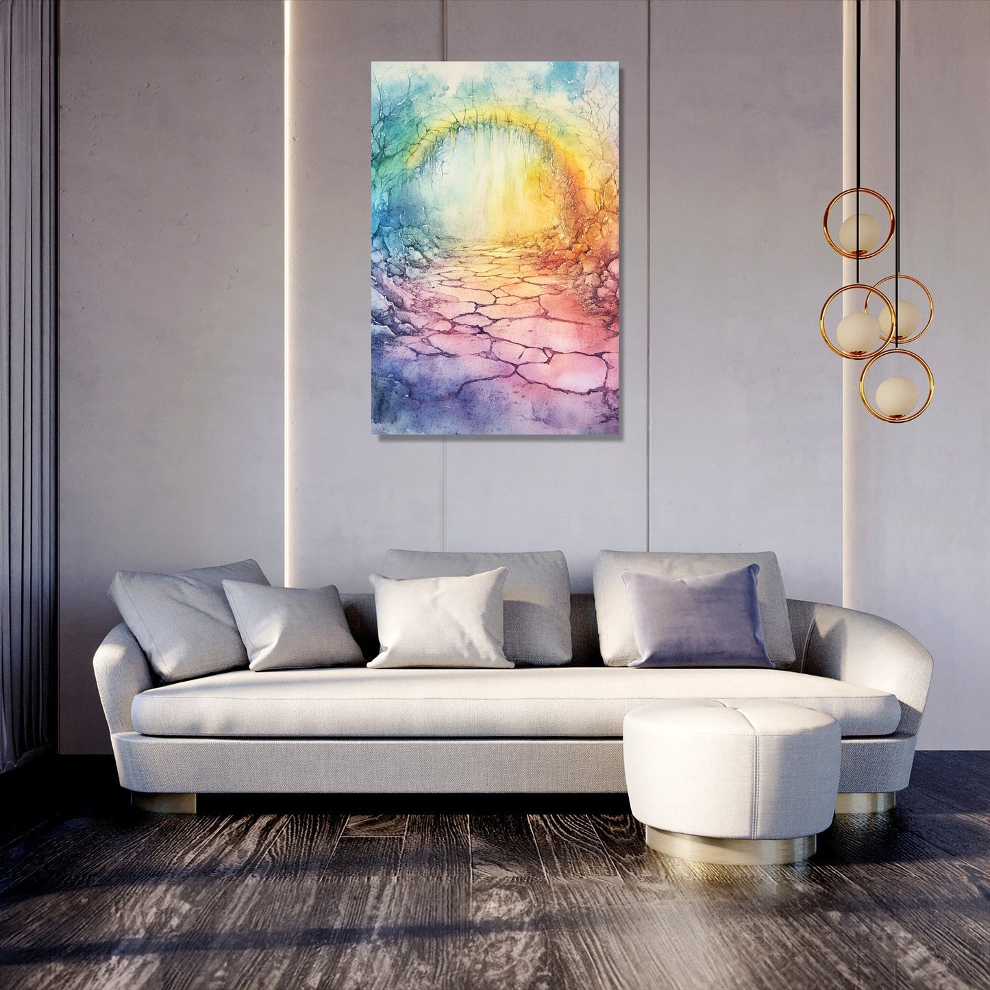 Shattered Memories Canvas