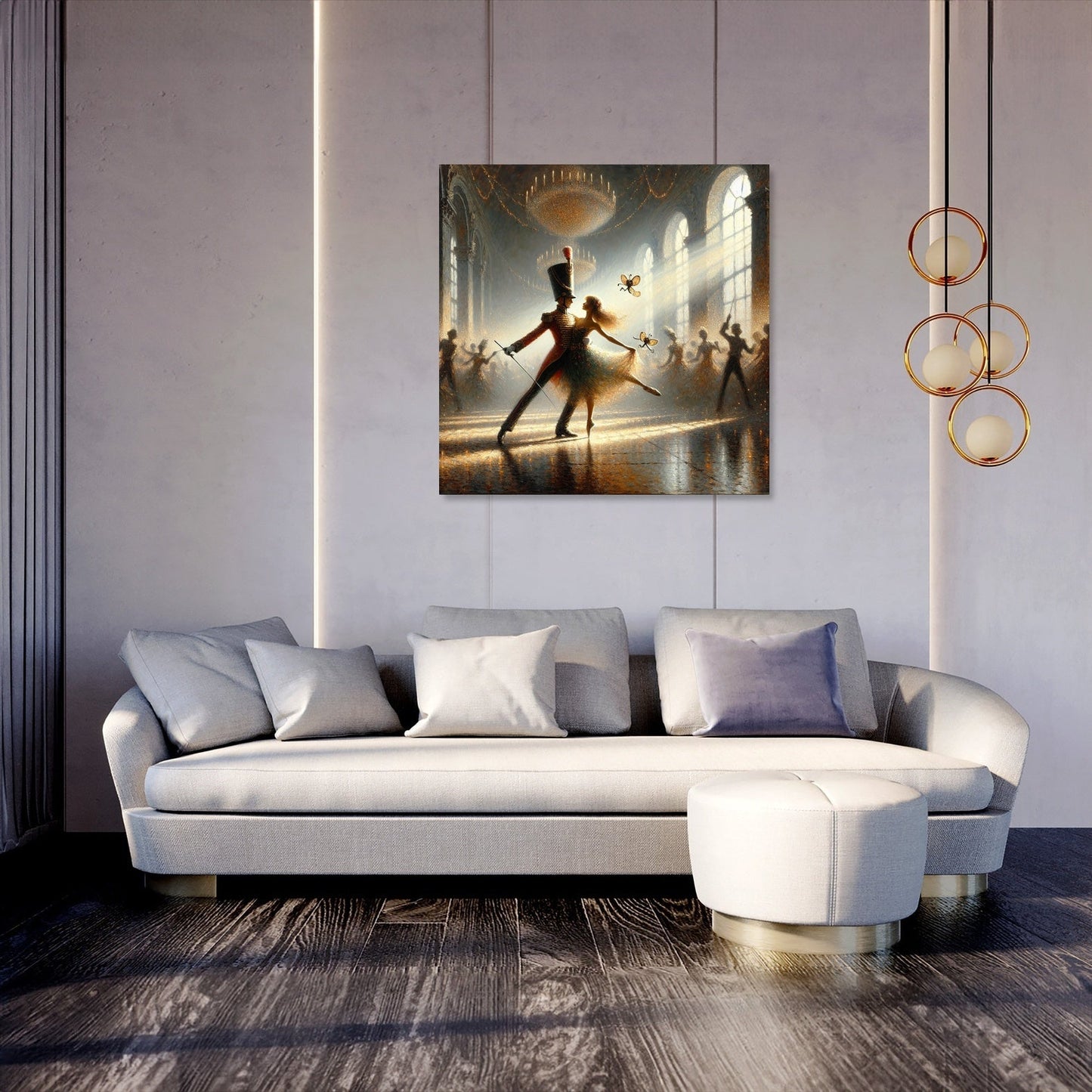 Enchanted Nutcracker Ballet Canvas