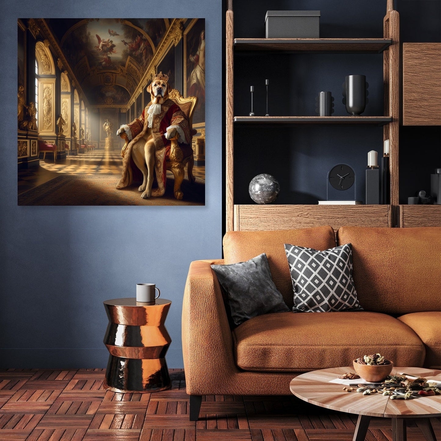 Baroque Labrador Royalty Canvas
