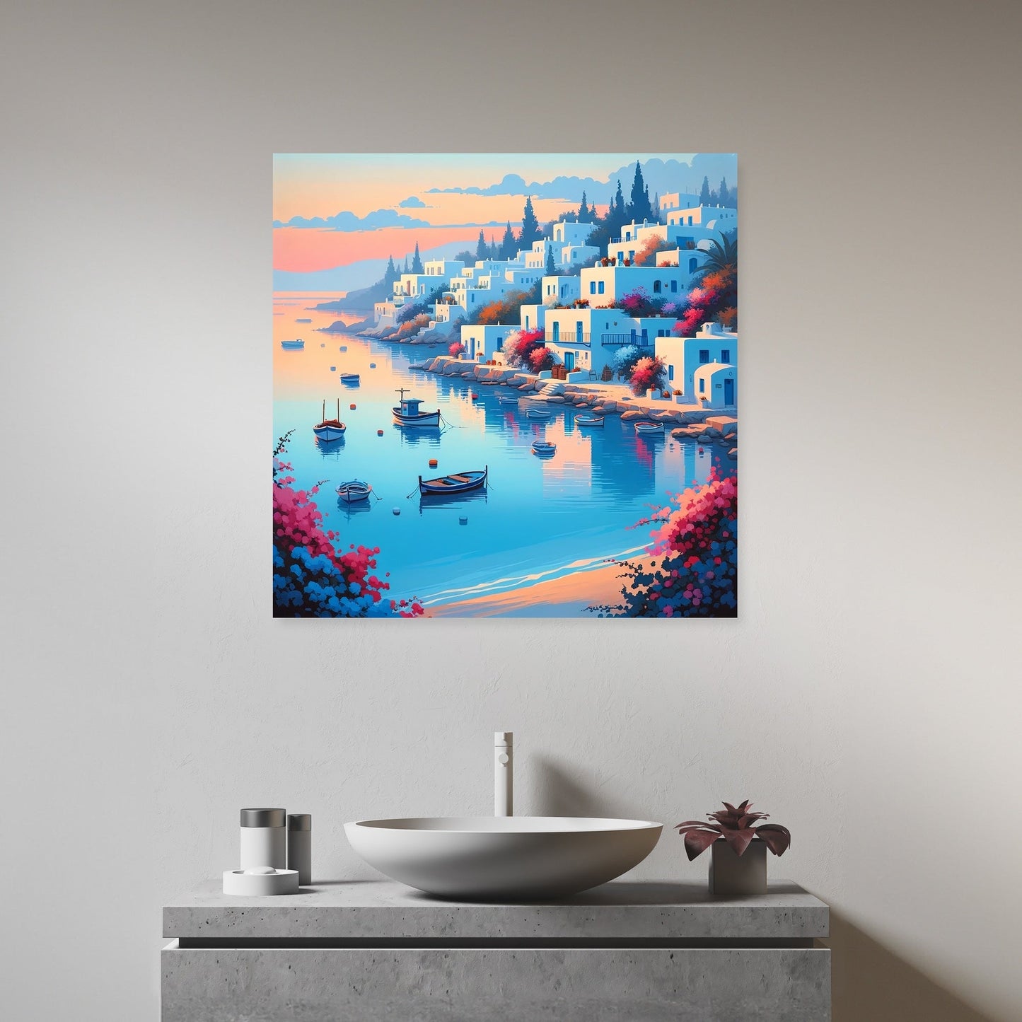 Mediterranean Dawn Canvas