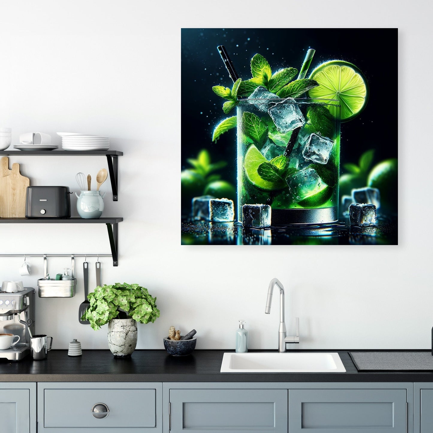 Mojito Moonlight Canvas