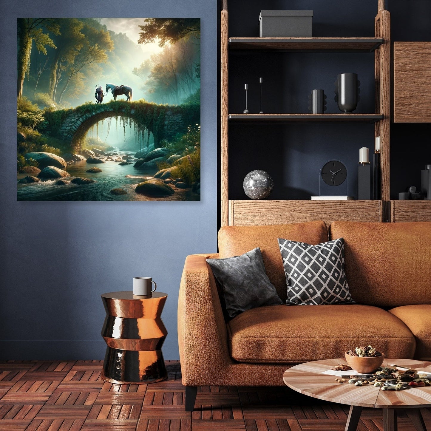 Forest Bridge Canvas