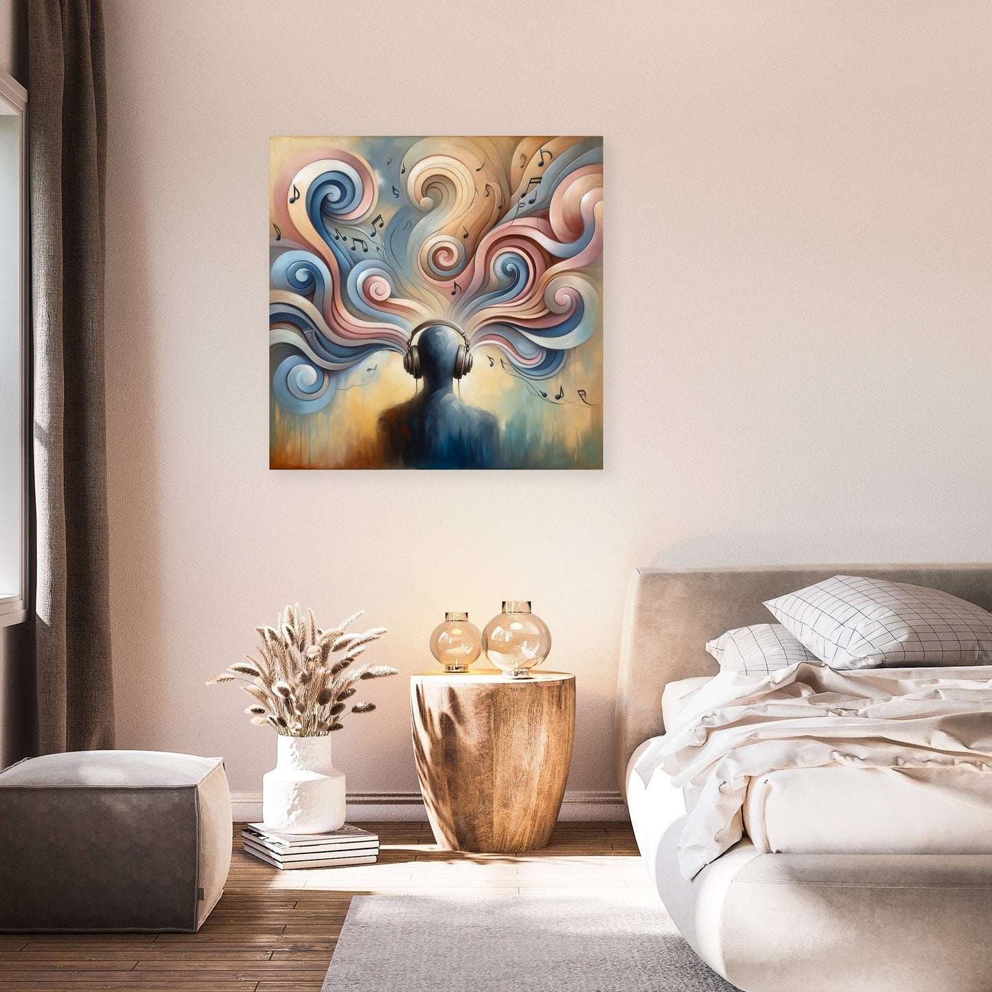 Sonic Serenity Canvas