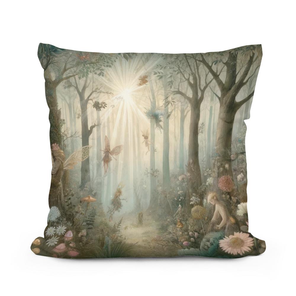Magical Forest Cotton Cushion