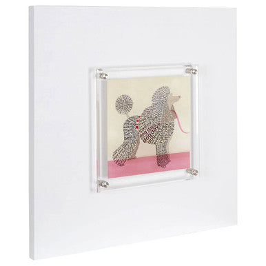Framed Poodle Wall Art | Frame