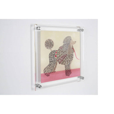 Framed Poodle Wall Art | Frame