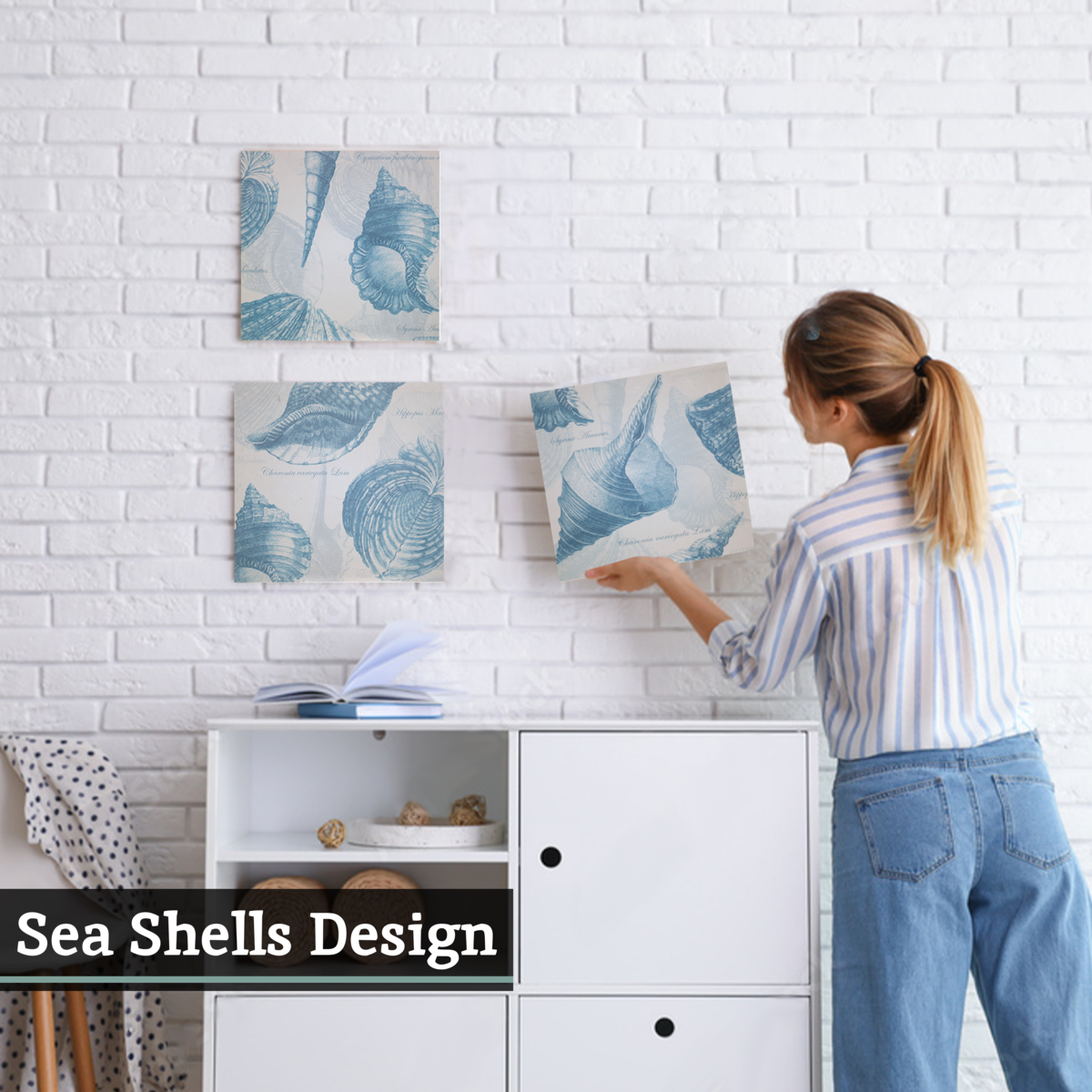 Set of Three Wall Plaques | Echo