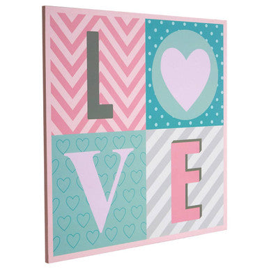 Kids Love | Wall Plaque