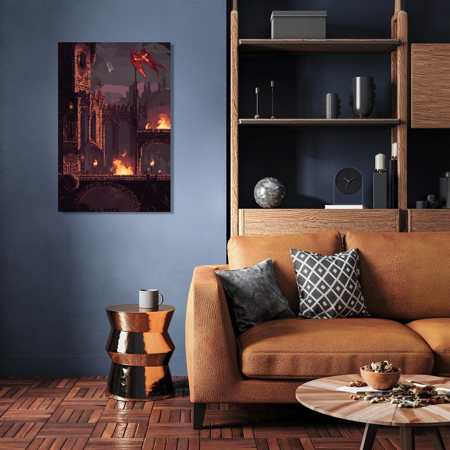 Dark Fortress Fantasy Canvas