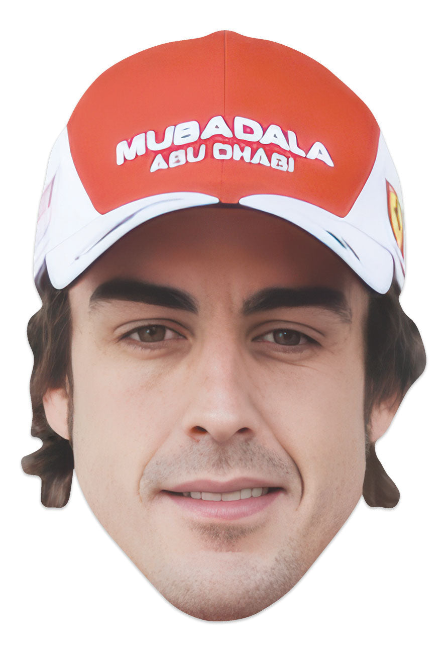 CM280 Fernando Alonso Cardboard Face Mask