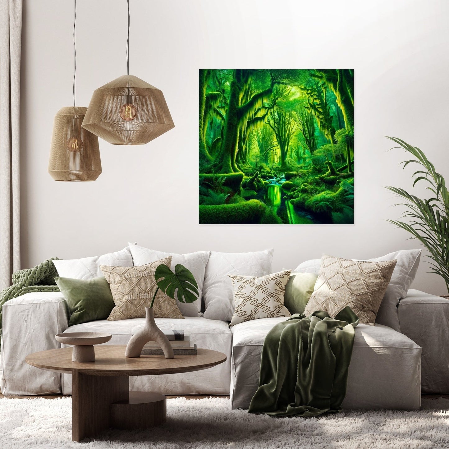 Emerald Enclave Canvas