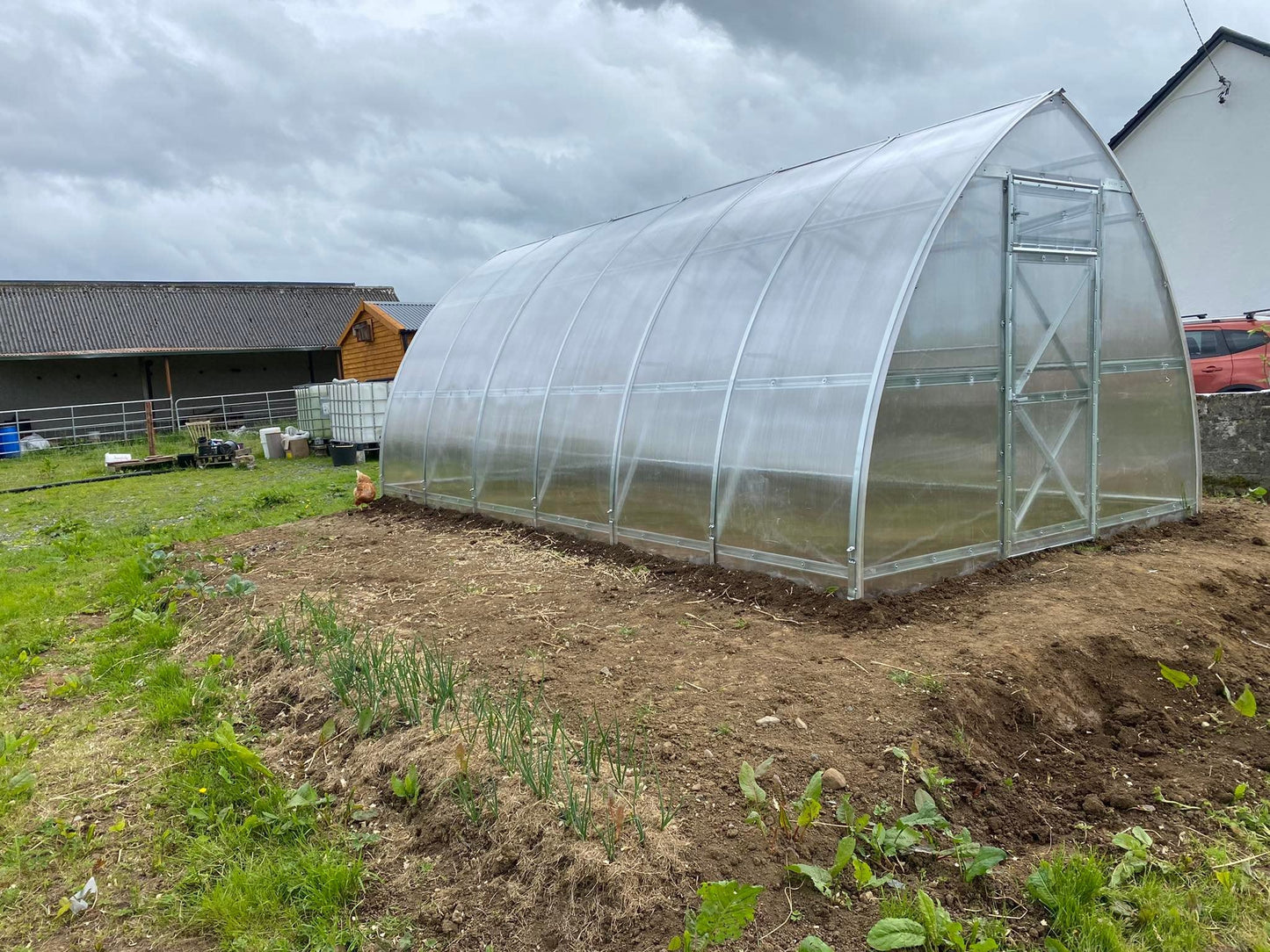 GREENHOUSE SUNGROW, 18M² (3M X 6M; 9.8FT X 19.6FT)