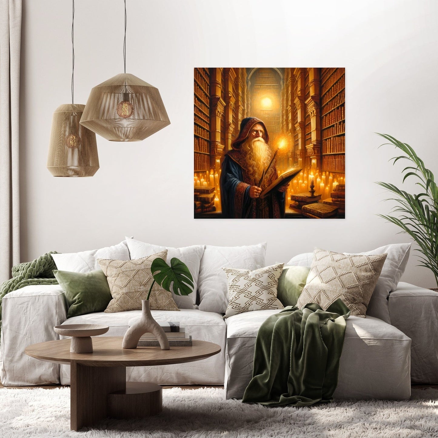 Scholarly Magic Library Canvas