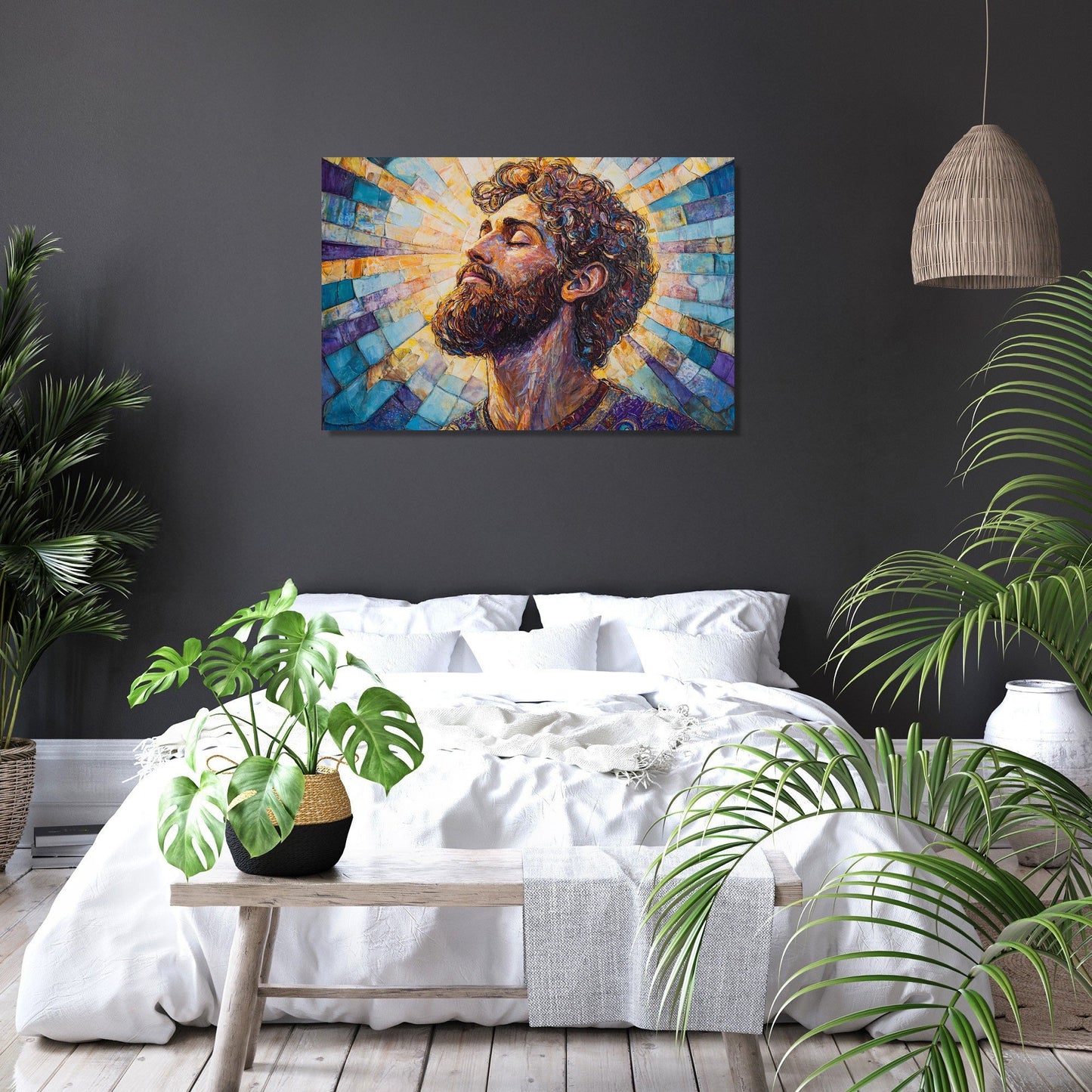 Saint David Radiance Canvas