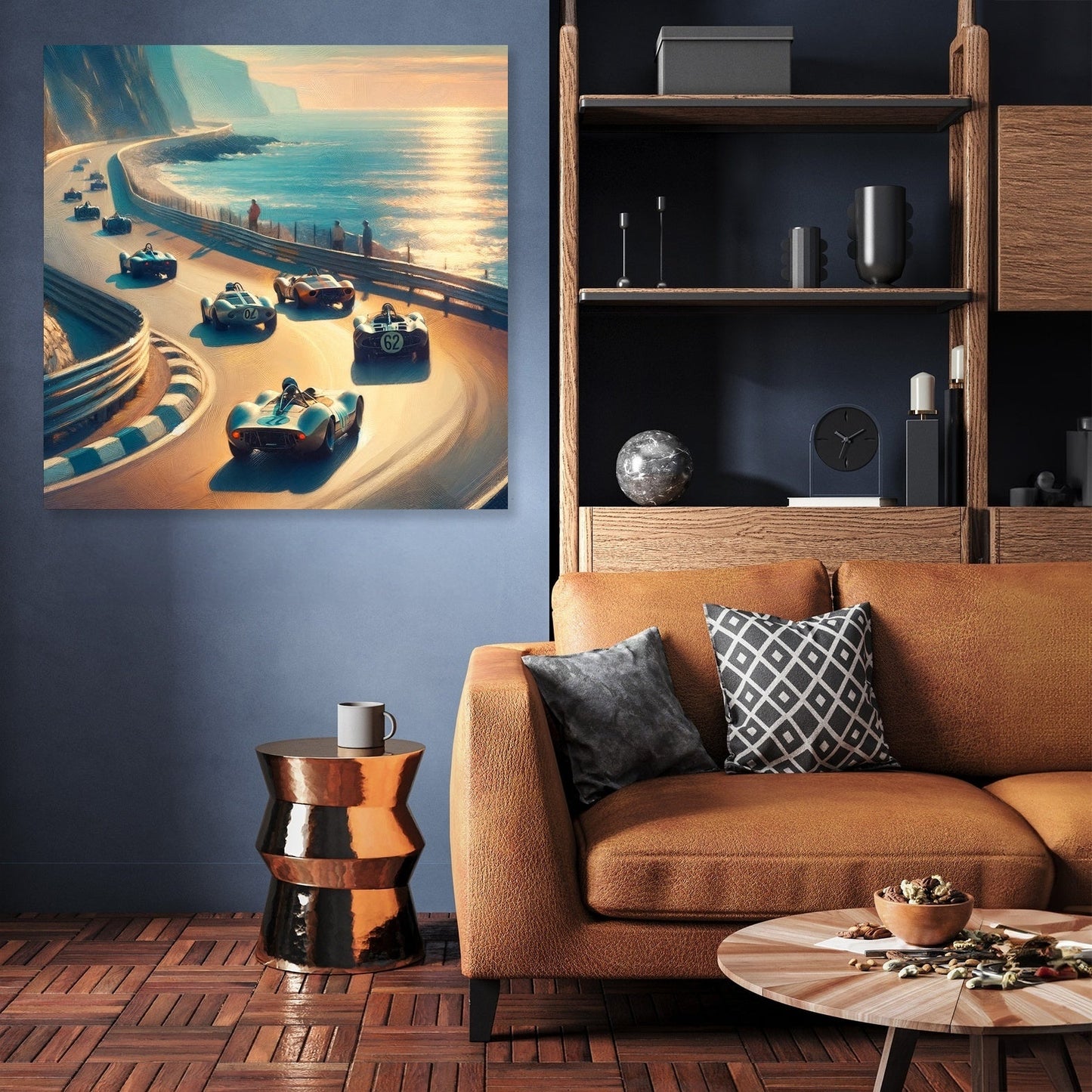 Coastal Road Racer Canvas