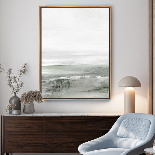 Light Dawn 1 Framed Printed Canvas