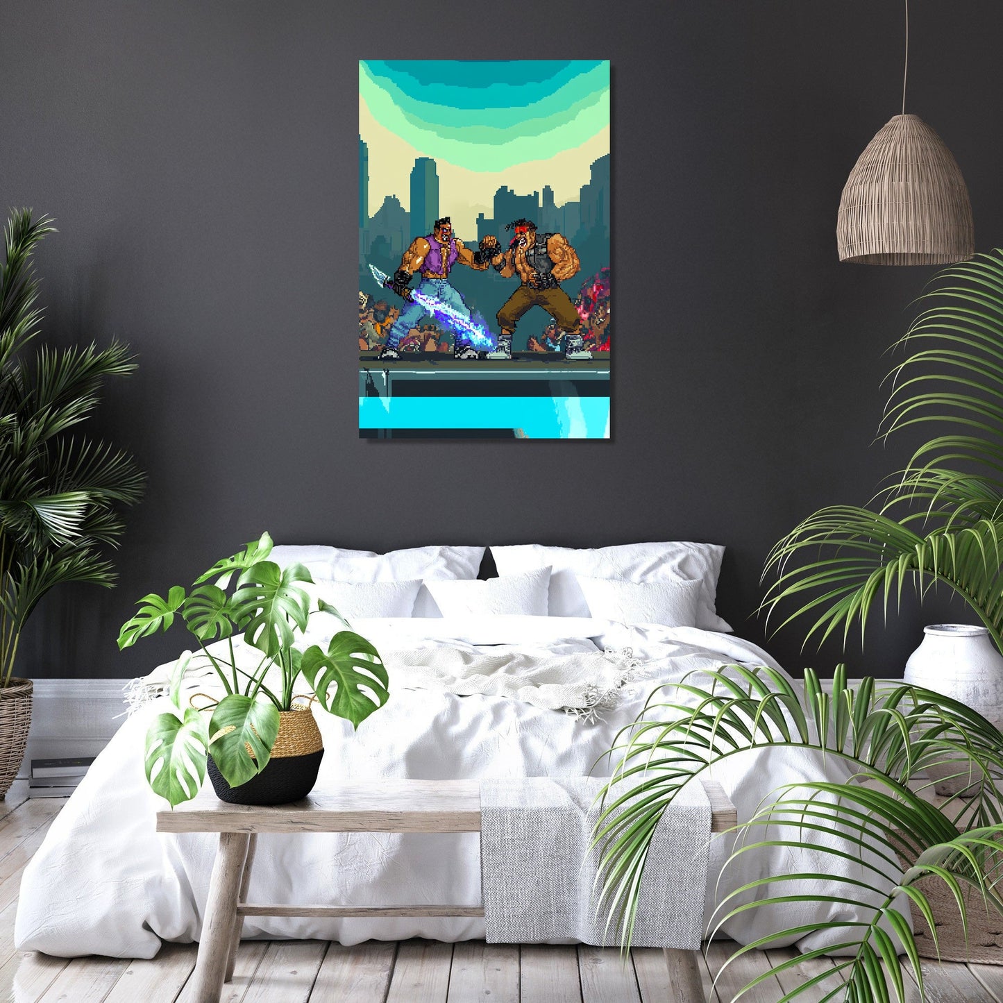 Heroic Action Duo Canvas
