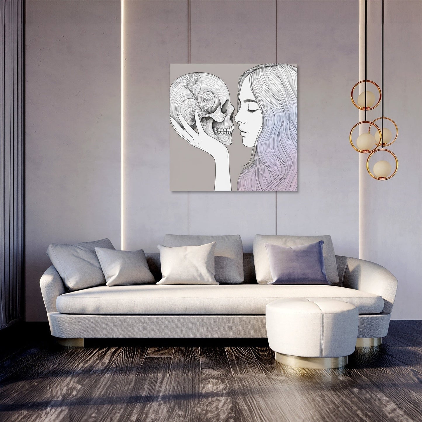 Serene Secrets Canvas