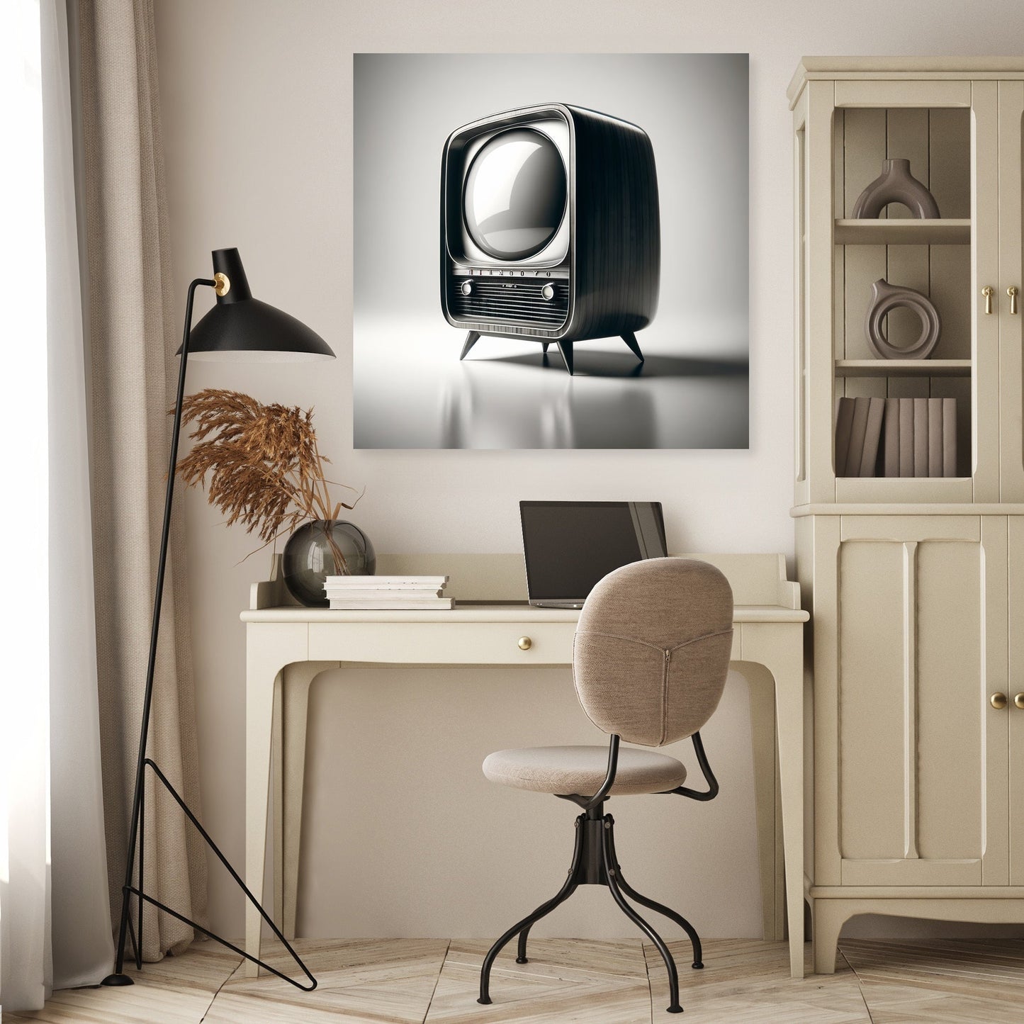 Classic TV Solitude Canvas