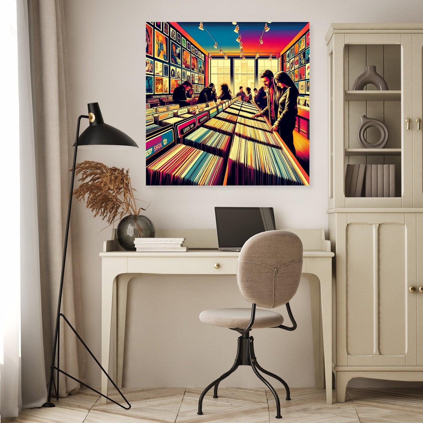 Vinyl Revival Canvas