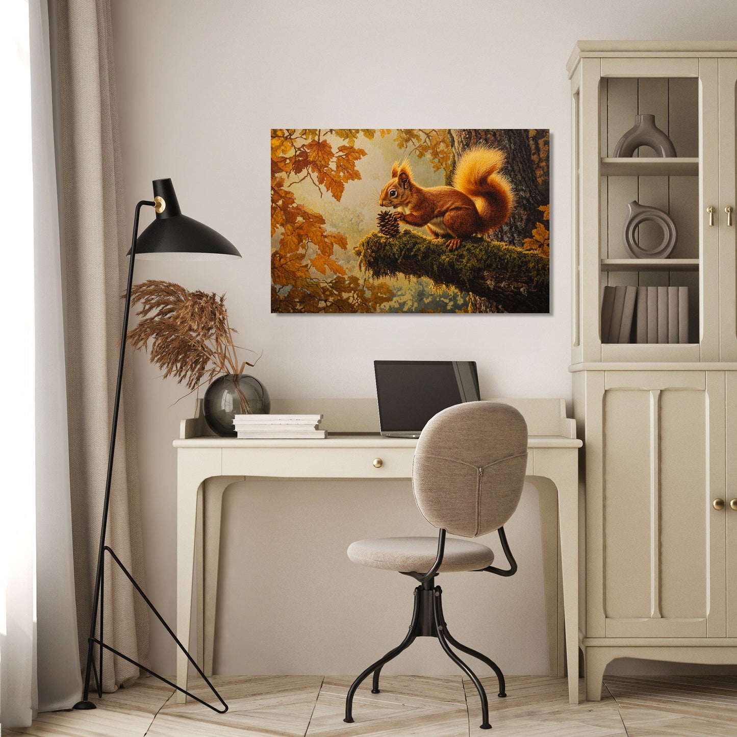 Red Squirrel Sanctuary Canvas