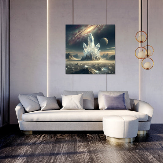 Crystalline Heights Canvas